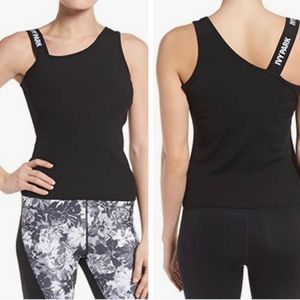 IVY PARK Logo Asymmetrical Tank, Size Small